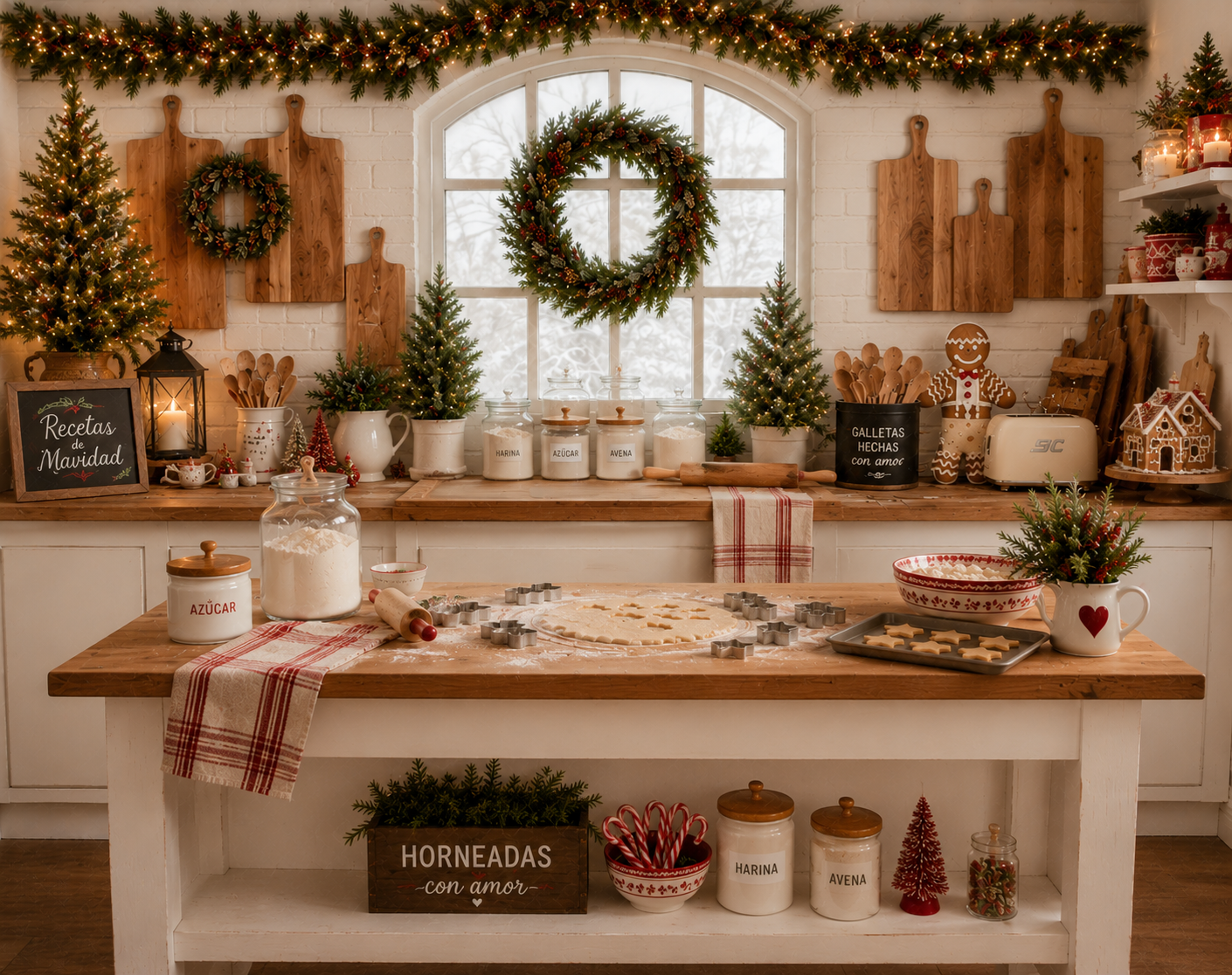 Escenario Cocina Navideña